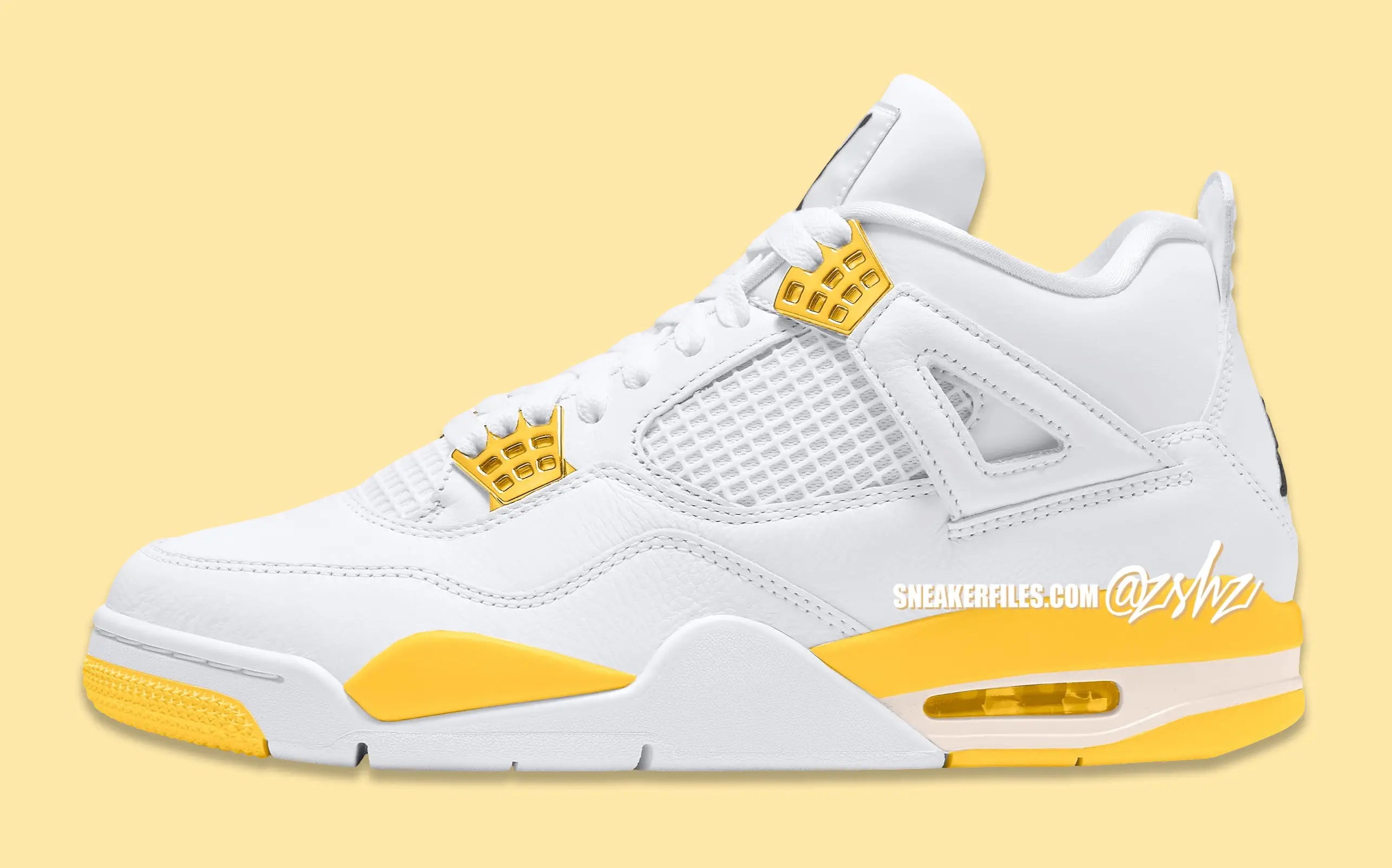 Este Air Jordan 4 amarelo será lançado em 2024 – Palmtree 48