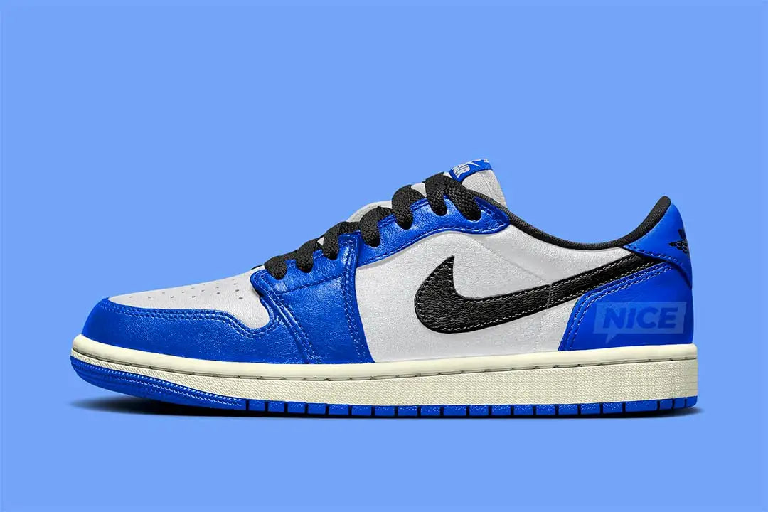 A cor Game Royal vai aparecer no Air Jordan 1 Low pela 1ª vez