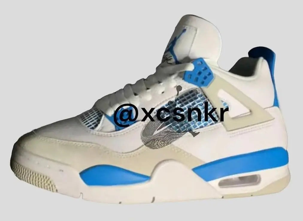 Veja as primeiras imagtens do novo Air Jordan 4 Military Blue