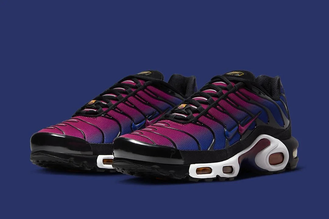 O Air Max Plus (TN) do Barcelona chega em outubro