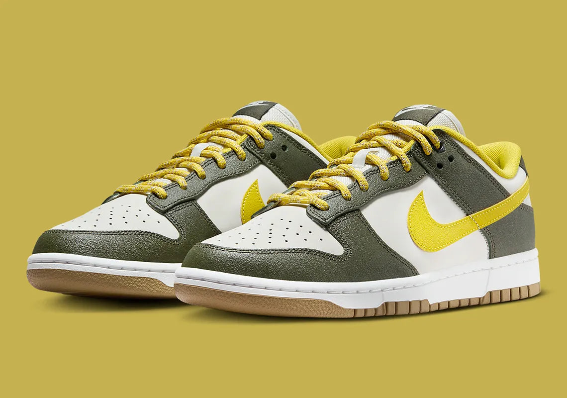 Este novo Dunk verde e amarelo vai te surpreender