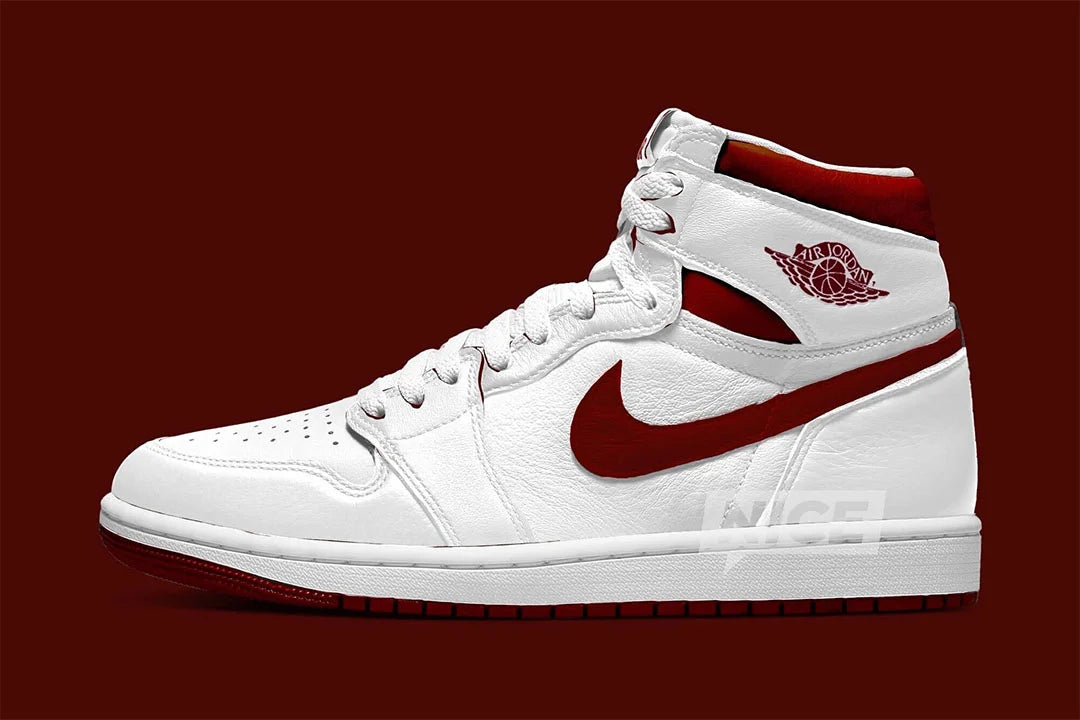 Jordan Brand prepara um Jordan 1 High ''White Team Red'' para 2024
