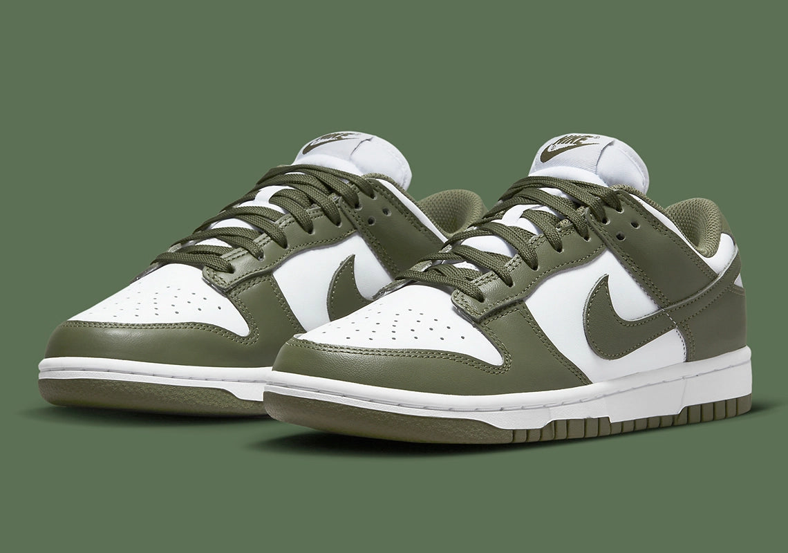 O Dunk Medium Olive terá um restock neste ano