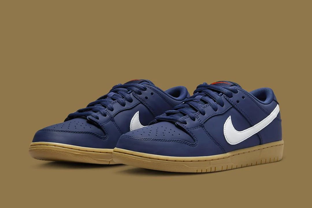 O Nike SB Dunk Low Navy Gum chega em 2024