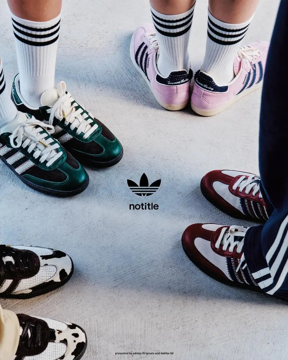 O Adidas Samba está prestes a ganhar um toque premium com a Notitle