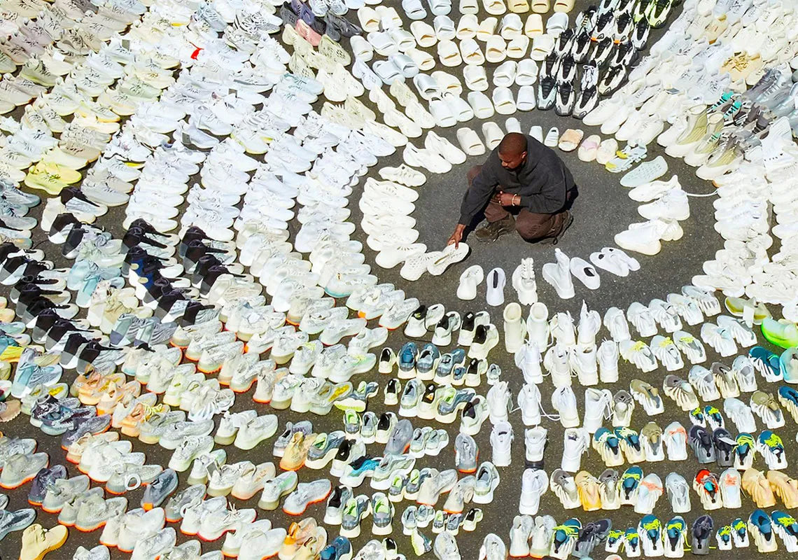 Adidas voltará a vender o estoque restante de Yeezys