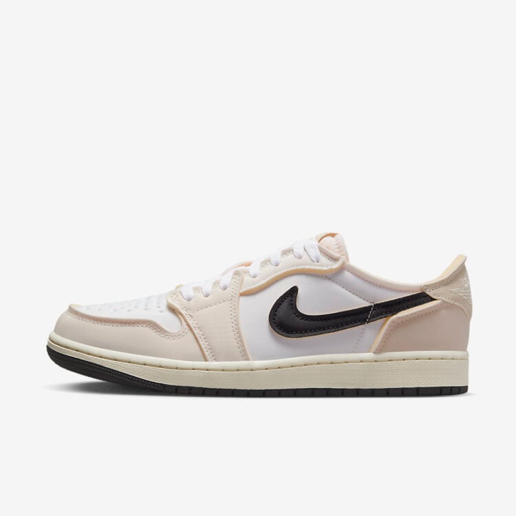 Air Jordan 1 Low Ex "Coconut Milk" Branco / Bege