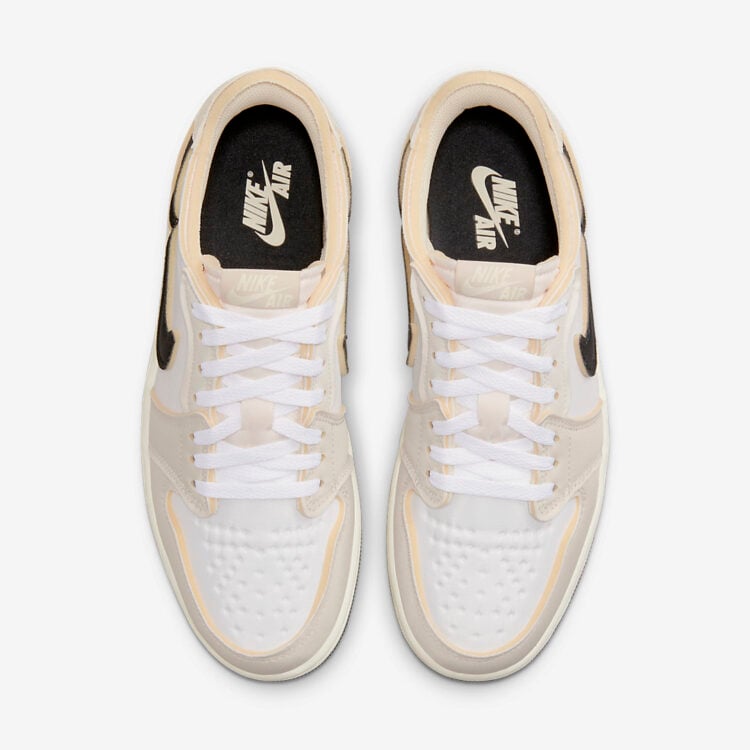 Air Jordan 1 Low Ex "Coconut Milk" Branco / Bege