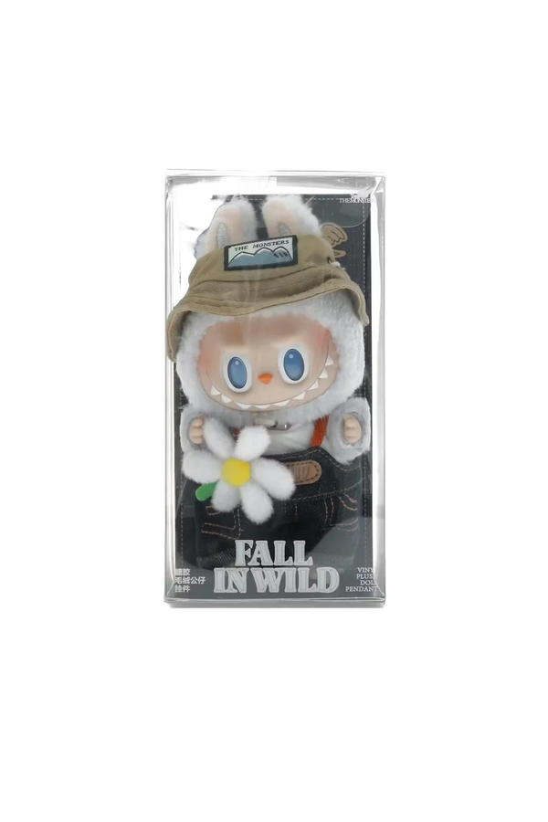 Pop Mart Labubu The Monsters Fall In Wild Vinyl Plush Doll Pendant Keychain