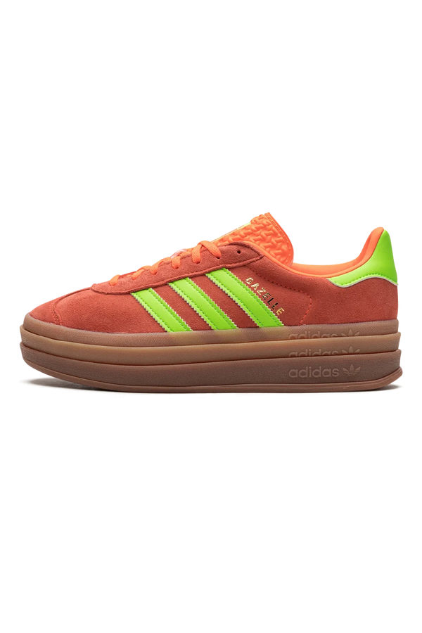 Adidas Gazelle Bold "Solar Orange Solar Green" Laranja / Verde