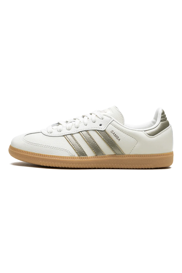 Adidas Samba OG "Off White Cyber Metallic" Branco