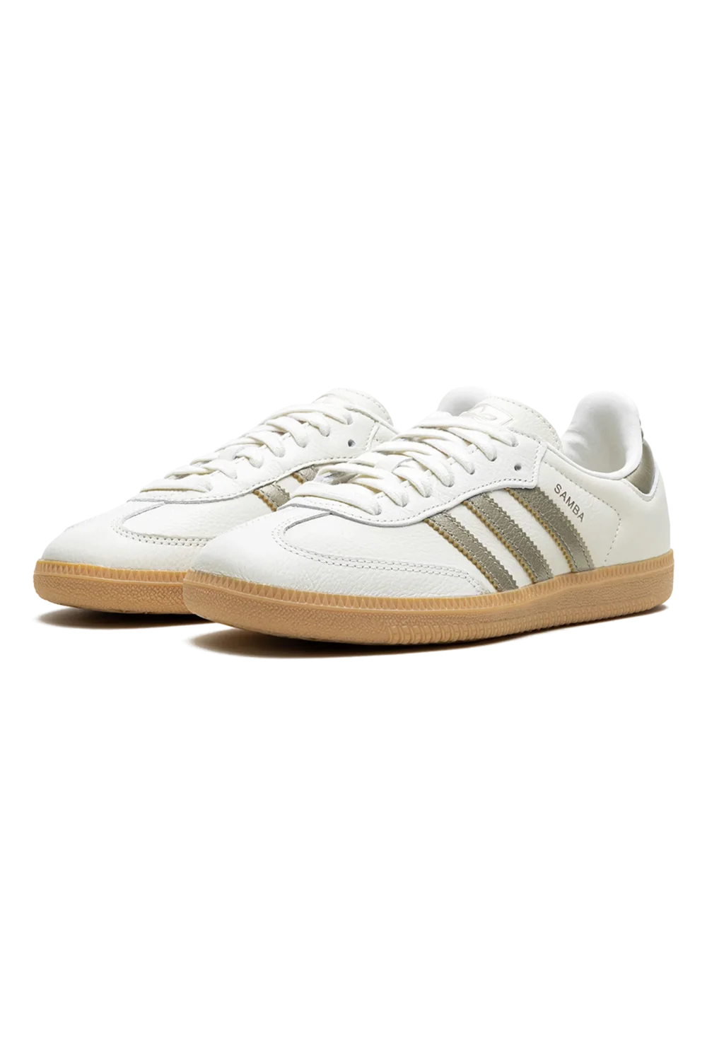 Adidas Samba OG "Off White Cyber Metallic" Branco