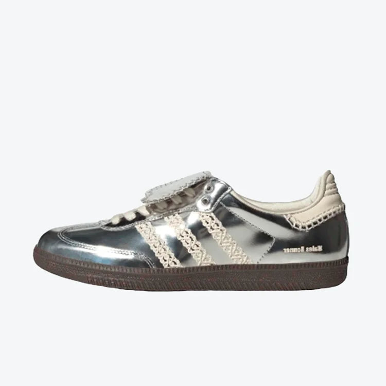 adidas Samba x Wales Bonner ''Silver Metallic'' Cinza