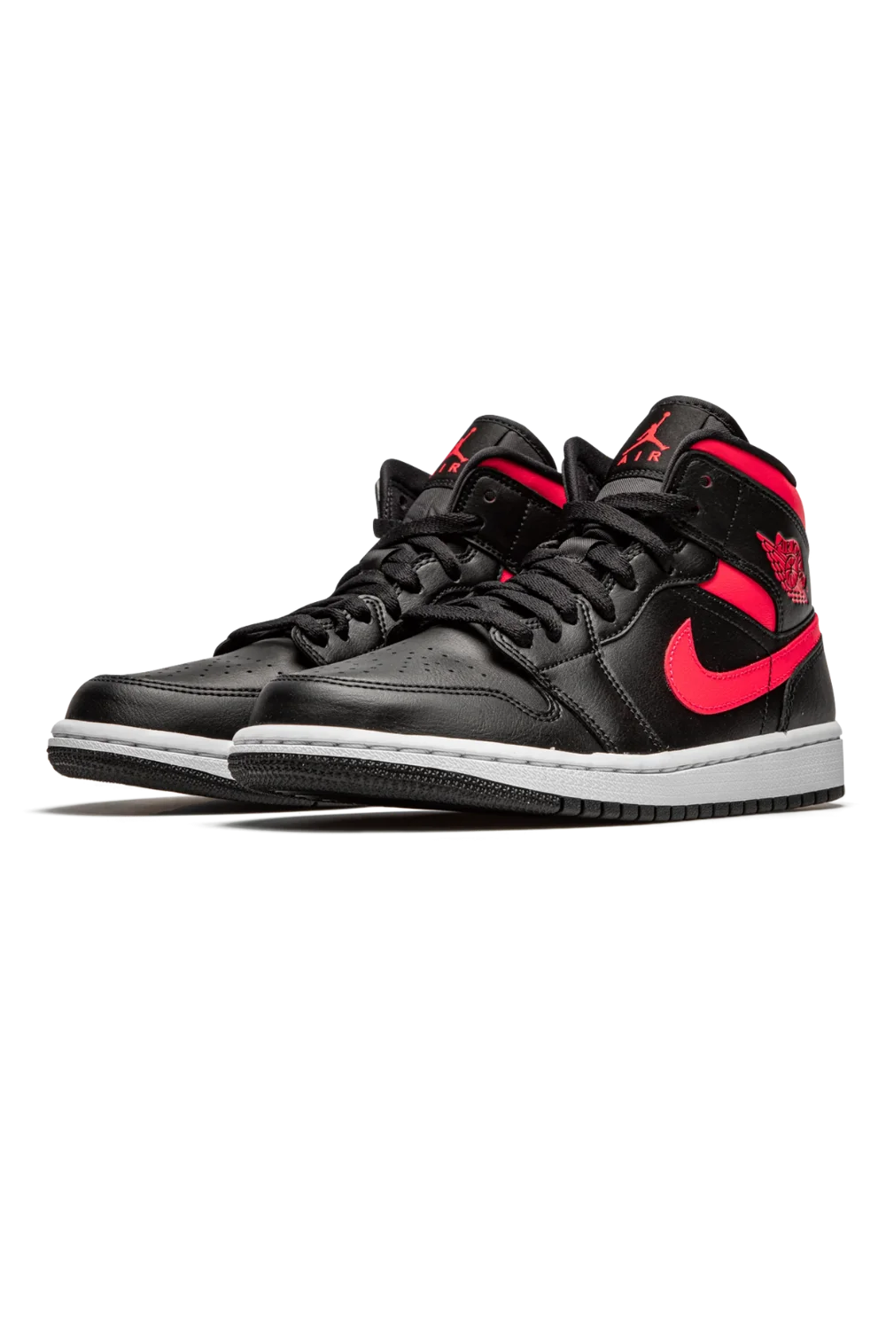 Nike Air Jordan 1 Mid "Siren Red" Preto