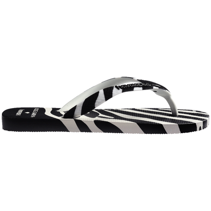 Chinelo Havaianas x Dolce & Gabbana "Zebra" Preto / Branco