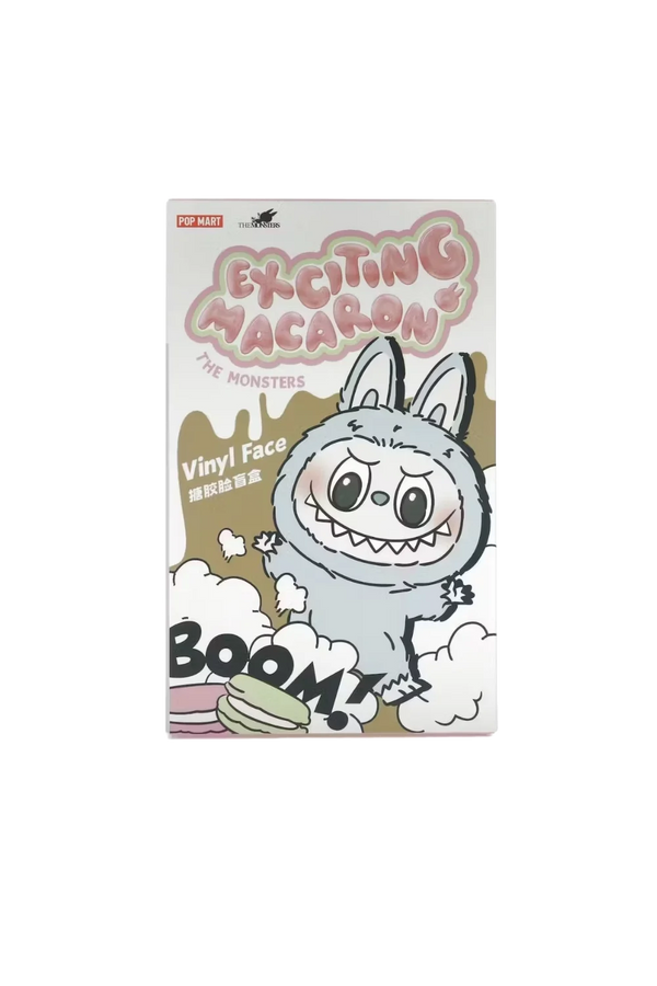 Pop Mart Labubu The Monsters Tasty Macarons Face Case