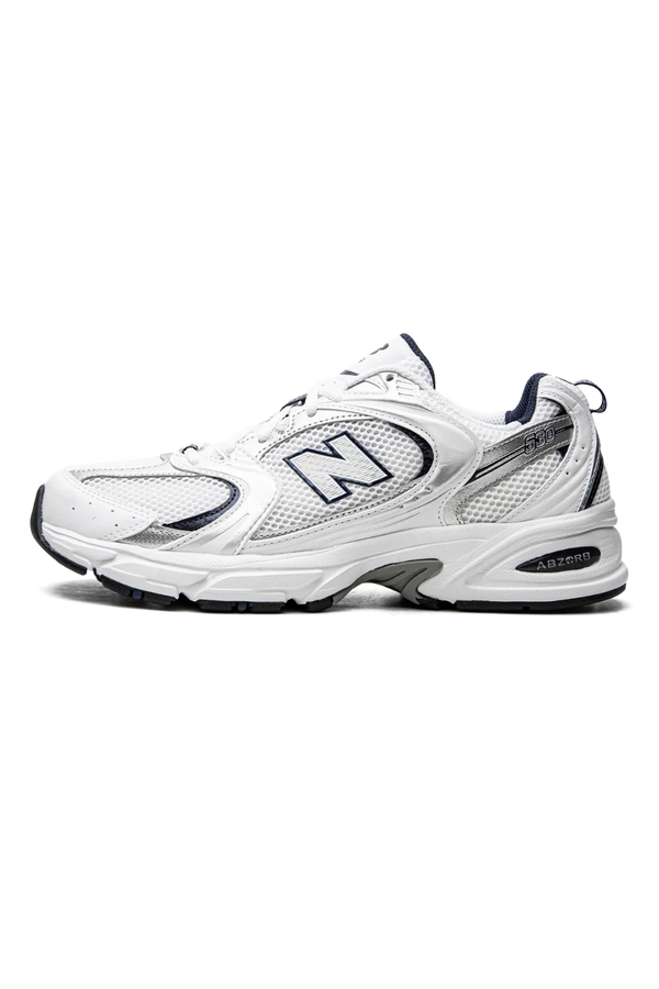 New Balance 530 "White Silver Navy" Cinza