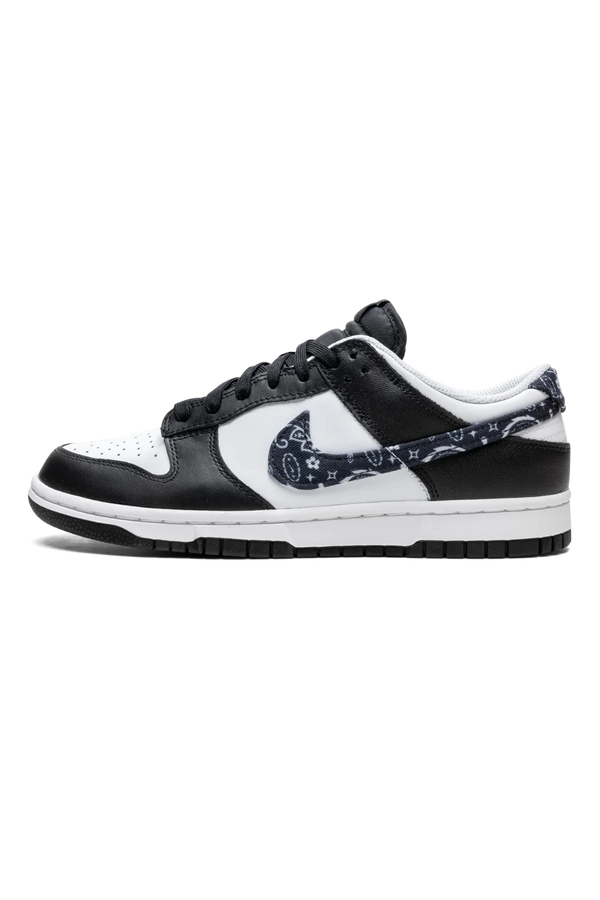 Nike Dunk Low "Black Paisley" Preto / Branco