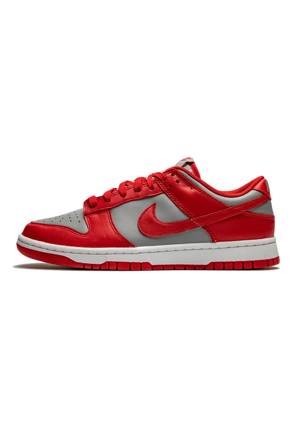 Nike Dunk Low "Medium Grey Varsity Red" Vermelho / Cinza