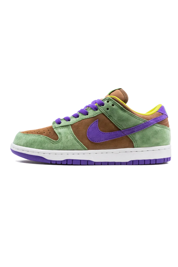Nike Dunk Low "Veneer" Verde / Roxo