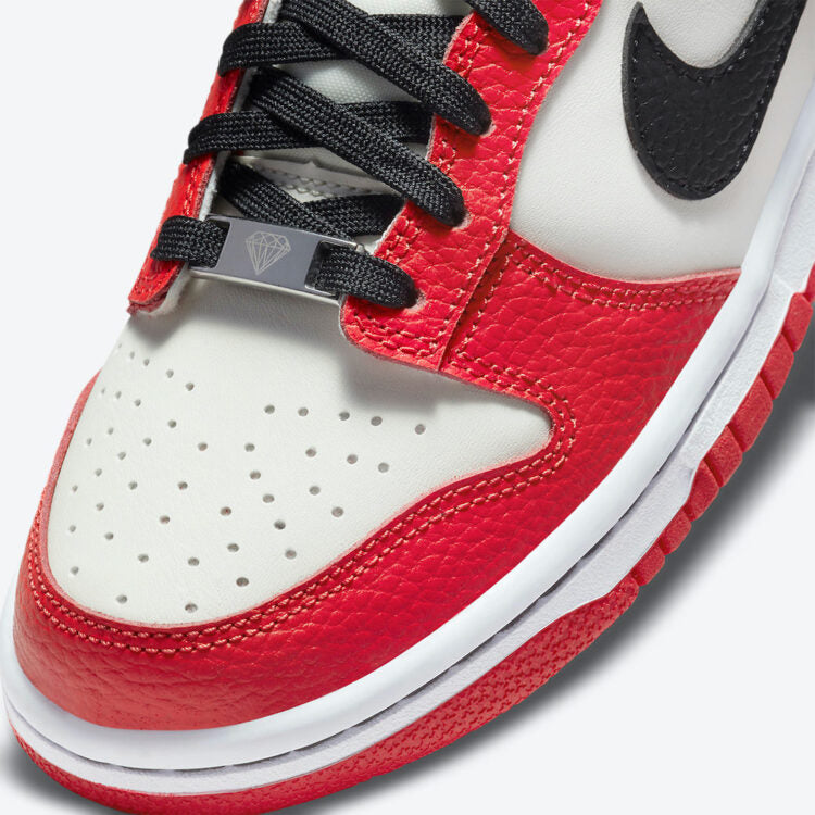 Nike Dunk Low "NBA Chicago" Vermelho