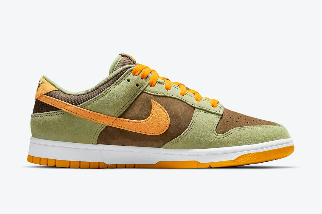 Nike Dunk Low "Dusty Olive" Verde / Marrom